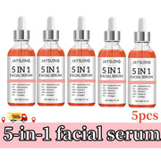 5 In 1 Moisturizing Brightning Vitamin C Hyaluronic Acid Face Serum